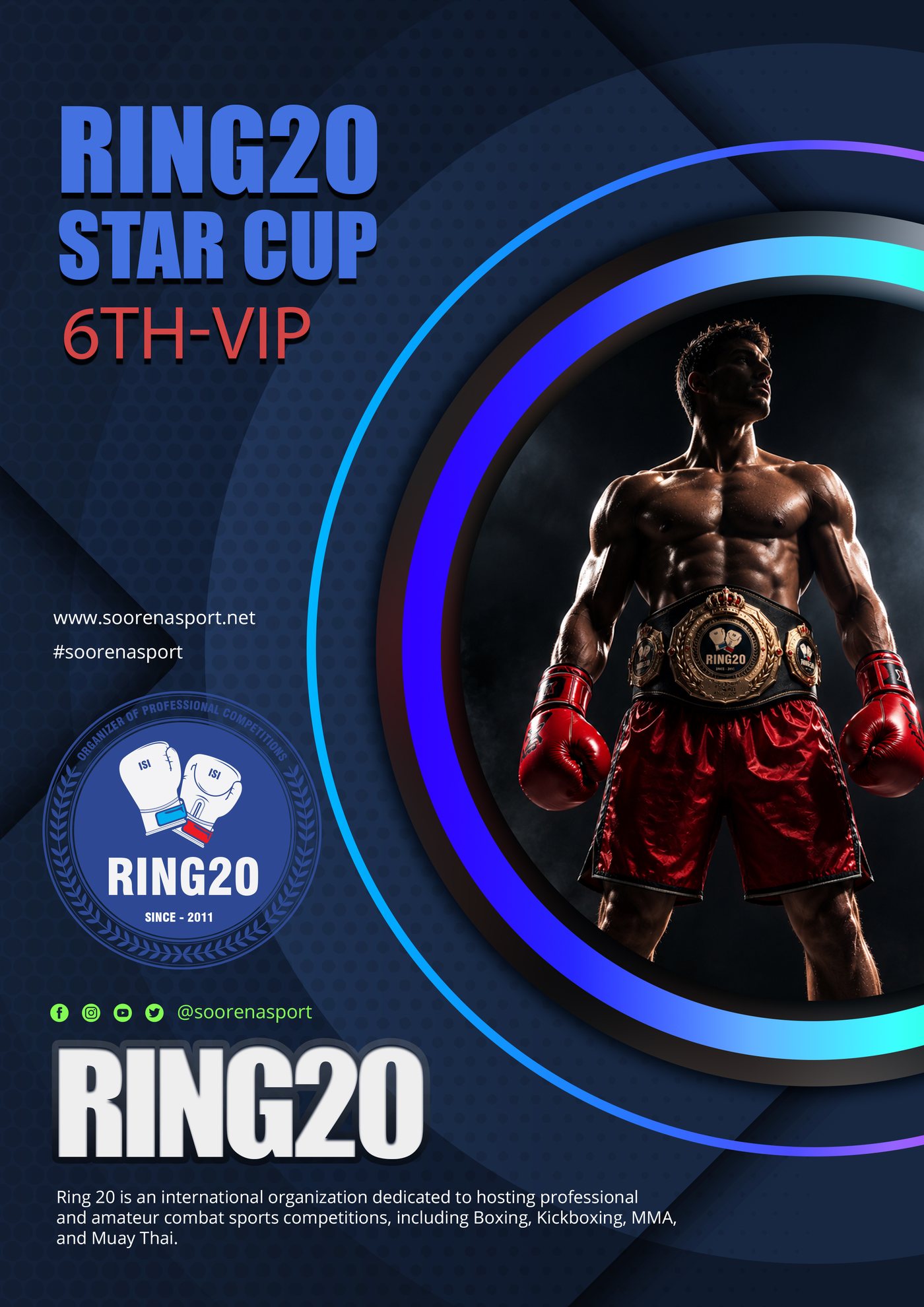 RING20 Star Cup 6th VIP poster